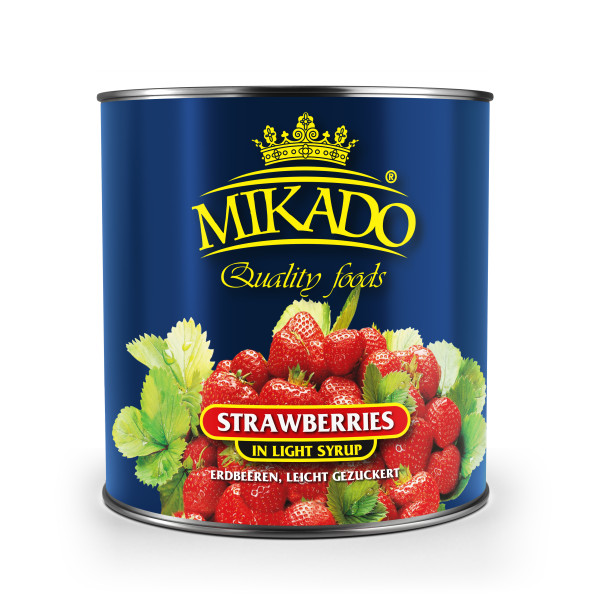 Erdbeeren, leicht gezuckert