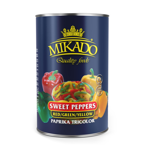 Paprika-Streifen bunt (Californien Wonder),