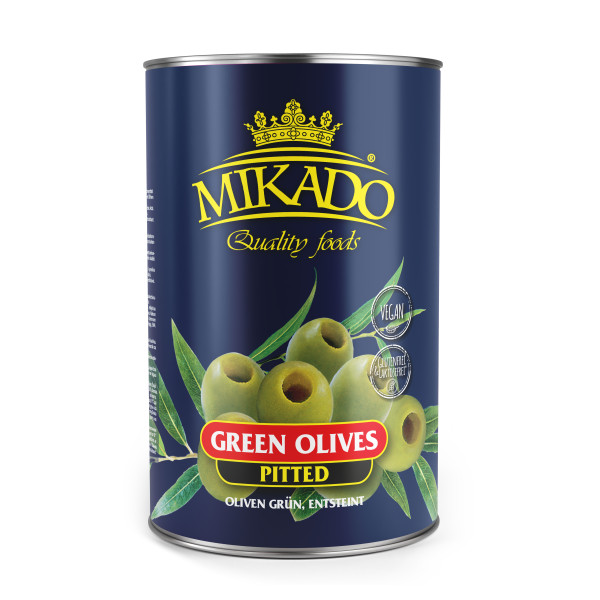 Oliven, grün, ohne Stein, 30/33