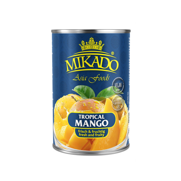 Mango-Scheiben, leicht gezuckert