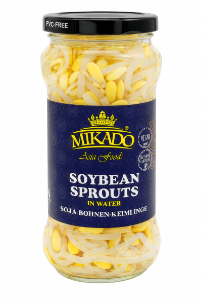 Soybean Sprouts in Water