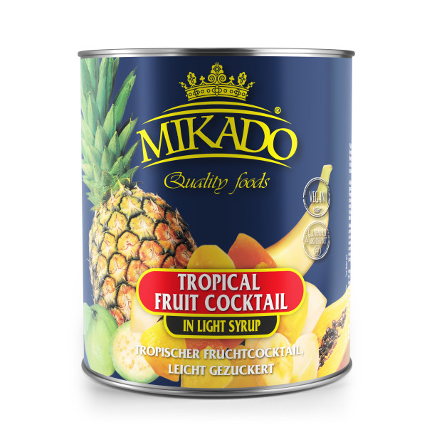 Fruitcocktail - Trop. Frucht-Cocktail, leicht gezuckert