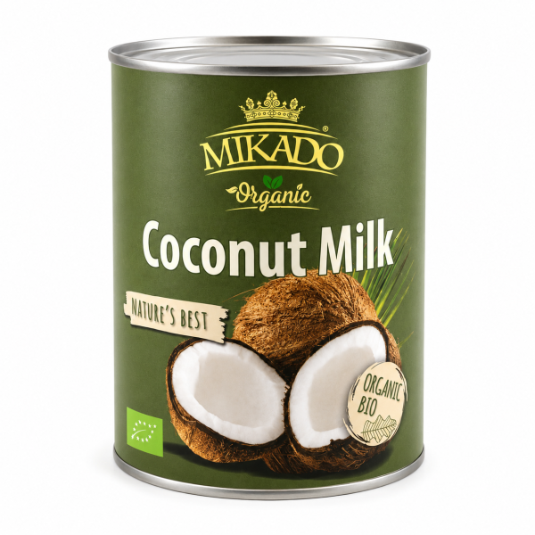 Kokosmilch, 17-19% Fett, BIO