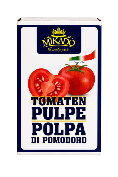Tomaten, Pizza-Tomaten, gehackt
