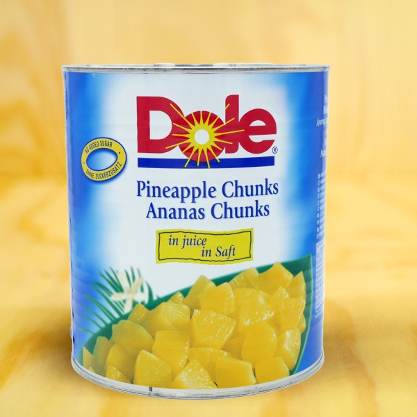 Pineapple Pieces, Chunks, in own juice